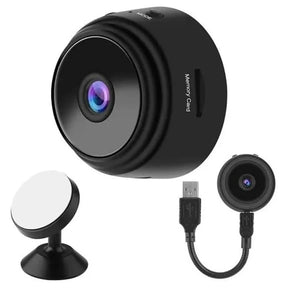 Mini Câmera A9 Original Wireless 1080p - Espiã, Segurança e Visão Noturna