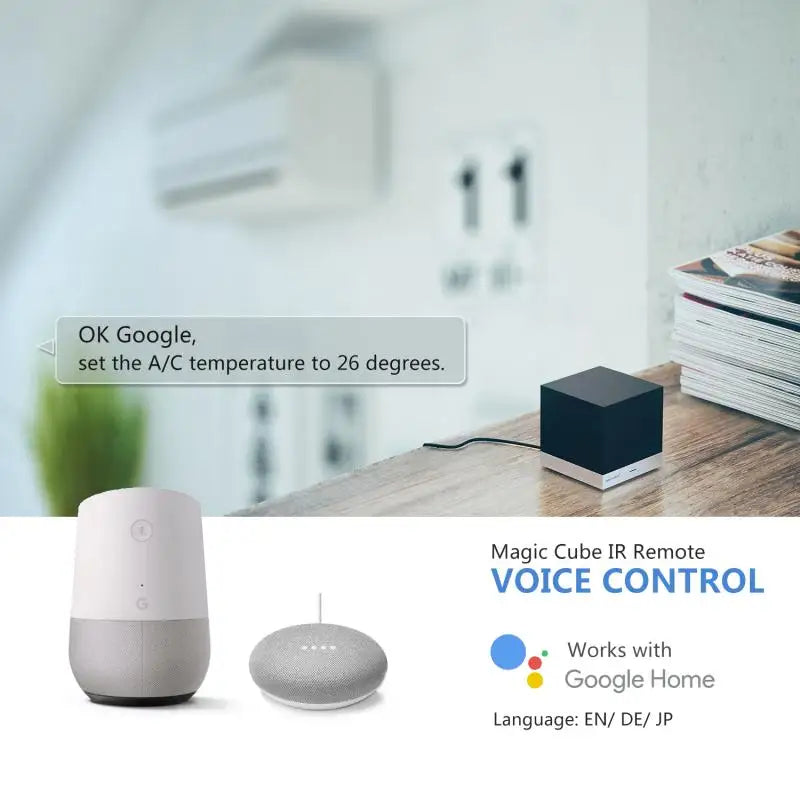 Orvibo MagicCube WiFi Controle Remoto Inteligente - Automação Residencial 2021 com Controle por Voz Alexa & Google Home, Compatível com iOS e Android