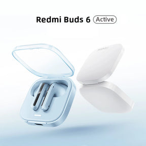 Novo Xiaomi Redmi Buds 6 Active - Fones TWS com Cancelamento de Ruído, 30H de Bateria e Bluetooth 5.4