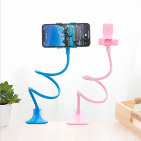 Suporte Universal Flexível para Celular 360° Rotativo – Ideal para Mesa e Cama