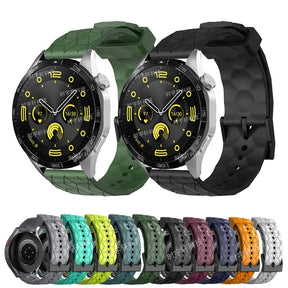 Pulseira de Silicone Esportiva 22mm Compatível com Huawei Watch GT 3/GT 4 46mm, GT 2 Pro/3 Pro, Runner 2E e Honor GS Pro