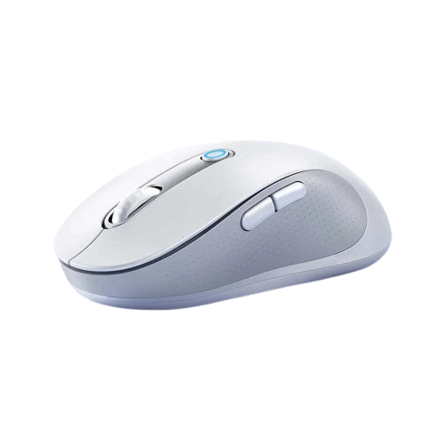 Baseus F02 Mouse Sem Fio - Bluetooth 5.2 e 2.4G, 4000 DPI, Ergonômico com 7 Botões Silenciosos para iPad, MacBook e Laptops